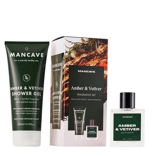 Amber & Vetiver Premium Fragrance Set