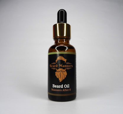 Manners After 8 Beard Oil 30ml