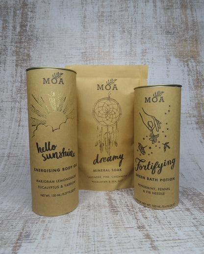 The Invigorating Bath Time Bundle by MOA